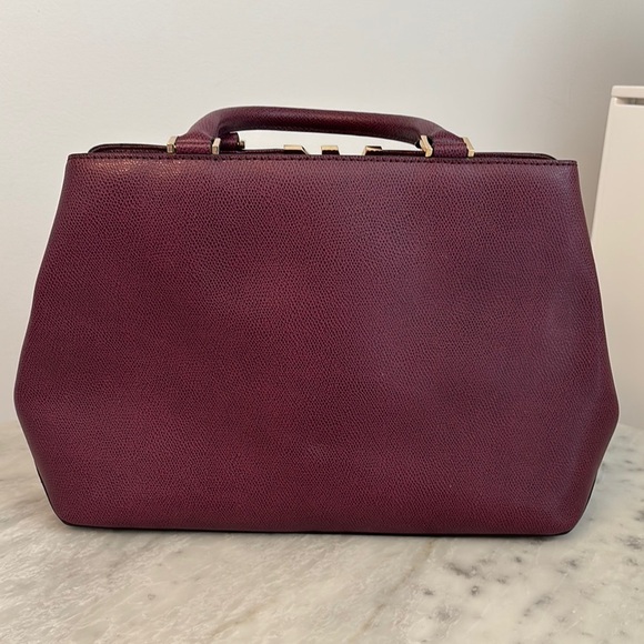 MICHAEL Michael Kors Brown Satchel with Gold Accents - Picture 4 of 5